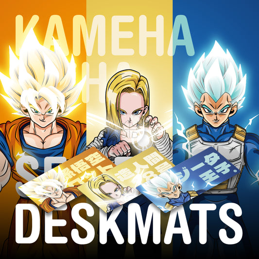 [DESKMAT] Dragon Ball Z Kamehameha Fanart Series