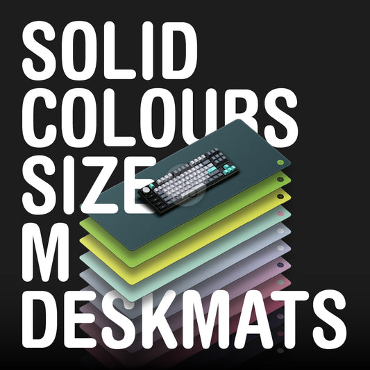 [DESKMAT] Solid Colours | Size M 800mm x 300mm x 3mm