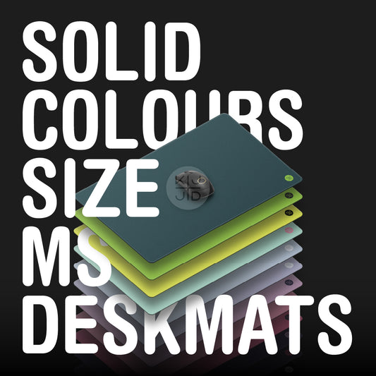 [PLAYMAT] Solid Colours | Size MS 600mm x 350mm x 3mm