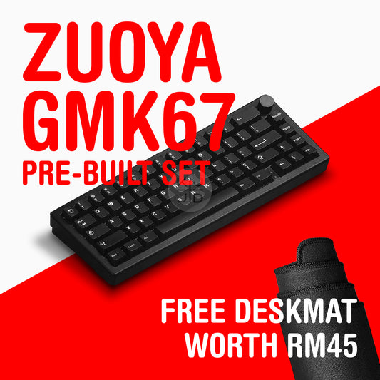 [FREE DESKMAT] Zuoya GMK67 Full Set