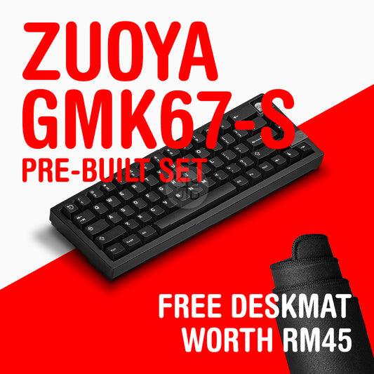 [FREE DESKMAT] Zuoya GMK67-S Full Set